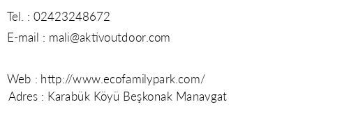 Bekonak Eco Family Park Pansiyon telefon numaralar, faks, e-mail, posta adresi ve iletiim bilgileri